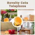 thumbnail image 3 of ASHATA Teléfono Fijo - Aparieia Hamburgua, Teléfono de Casa con Cable, Moda con Multifuion, Decoración de Hogar para Fanáticos de Hamburgua, Regalito Ideal para Familia y Amigos, 3 of 5