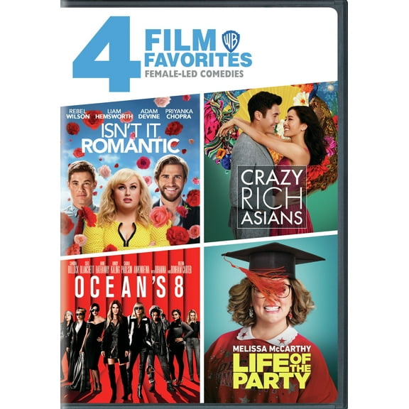 4 Film Favorites: Female Led Comedies (DVD)