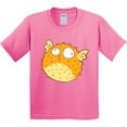 thumbnail image 3 of Inktastic Cute Pufferfish Youth T-Shirt, 3 of 5