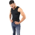 thumbnail image 4 of Contour Male Compression Vest - Style 11 - color: black | size: Large, 4 of 8