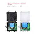 thumbnail image 3 of 433Mhz Wireless Remote Control Switch DC 12V 1CH Relay Receiver Module for Home Automation White, 3 of 8