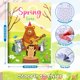 thumbnail image 2 of Libros para colorear BenLouis Spring Mini, 24 unidades, para fiestas infantiles, 2 of 7