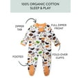 thumbnail image 2 of Honest Baby Clothing Organic Cotton Boy or Girl Long Sleeve Halloween Sleep N Play, Newborn to 9 Months, 2 of 5