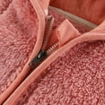 thumbnail image 6 of Hotiary Infant Baby Boys Girls Fleece Hooded Jacket Coat with Bear Ears Toddler Warm Solid Color Zipper up Outwear Kids Fall Winter Clothes for 6 Months-6 Years, 6 of 8