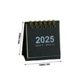 thumbnail image 2 of 10Pcs 2026 Mini Desk Calendar, Fufafayo 2026 Mini Desk Calendar, Compact Table Decoration, Practical Family Organizer for Home Office Desk, Stylish Workspace Decor for Living Room Bedroom, 2 of 6
