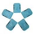 thumbnail image 4 of Lithium Battery Buckle,5PCS 18V Dual Using Dustproof Battery Holder Battery Holder Exquisite Design, 4 of 8