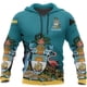 thumbnail image 3 of Sudadera con capucha de las Bahamas con estampado 3D de la bandera de las Bahamas 2024, ropa de calle de manga larga para hombre, jerséis informales de gran tamaño, 3 of 4