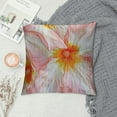 thumbnail image 2 of Shiartex  Floral Throw Pillow Cushion Cover, Pastel Color Spring Flowers in Detail Fresh Soft Texture Natural Romantic Macro Photo, Decorative Square  Pillow Case, Salmon Coral,Multi-Size, 2 of 5
