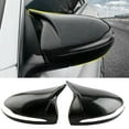 thumbnail image 2 of Carbon Fiber Side Rearview Mirror Cover Cap For Mercedes For Benz C E S GLC GLB, 2 of 10