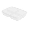 thumbnail image 2 of Contenedor de Nevera dividido, Organizador de Almacenamiento de Alimentos Seguros para Microondas Seguros para USAR para el Hogar, 2 of 8
