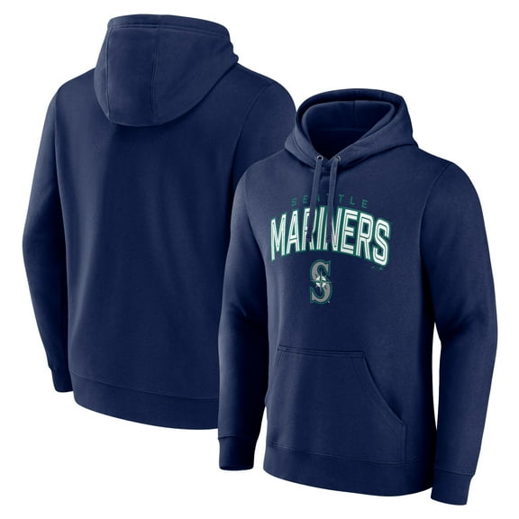 Men's Navy Seattle Mariners Master the Game Pullover Hoodie