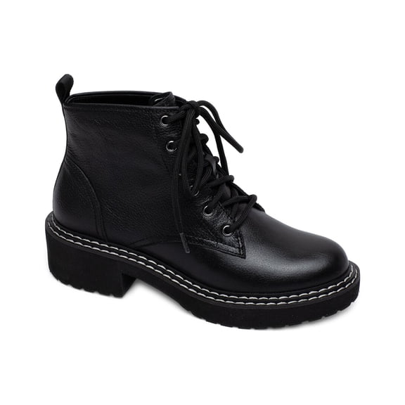 Linea Paolo Taylor Leather Boot, 5.5, Black