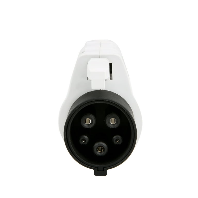 Andoer American Standard Fast Charging Adapter Is Suitable for Tesla Charging Head Conversion American Standard J1772 Charging Adapter White American