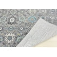 thumbnail image 4 of Pasargad Home Chelsea 4' x 6' Power-Loomed Silver Rug - All Ages, Indoors, 4 of 6