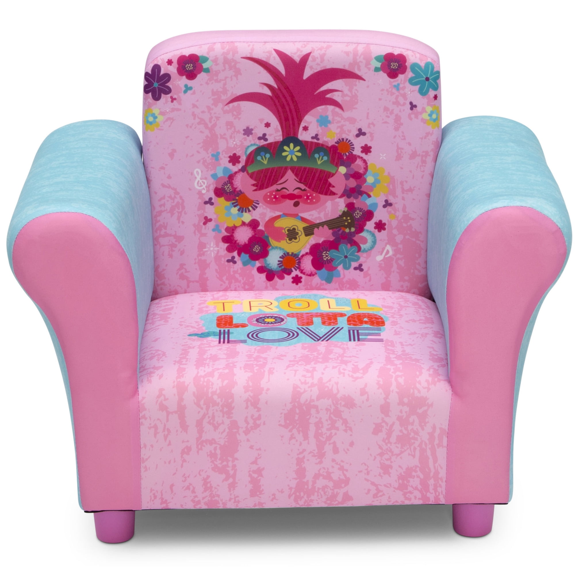 Delta Disney Minnie Mouse Upholstered, Minnie Mouse Upholstered Chair With Ottoman