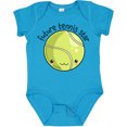 thumbnail image 3 of Inktastic Future Tennis Star Cute Tennis Ball Boys or Girls Baby Bodysuit, 3 of 5