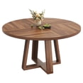 thumbnail image 1 of QinaQin 47 Inch Round Dining Table for 4-6, Farmhouse Circle Kitchen Table for Dining Room, Kitchen or Living Room, Table Only, 1 of 8