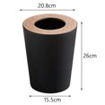 thumbnail image 3 of Trash Cans Round without Lid Durable Garbage Container for Trash Container wastebasket large Home Dorms Toilet 7L Black, 3 of 9