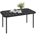 thumbnail image 1 of Outsunny Outdoor Coffee Table, Patio Coffee Table with Slatted Tabletop, 1 of 10