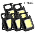 thumbnail image 1 of Linterna COB Mini portátil, lámpara de llavero, 4 luces EDC, linterna para exteriores, impermeable, emergencia, Camping, pesca, luces de trabajo, 1 of 5