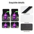 thumbnail image 4 of Lsque Pikmin Print 4-Piece Floor Mats, Heavy-Duty Rubber Liners, Anti-Slip Design, All-Season Automotive Protection, Vehicles, Cars, Trucks, and SUVs, 4 of 7