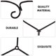thumbnail image 3 of unbranded 2Ud Soporte Colgante De Hierro En Forma Negro Para Y Jardinería En Casa Y Oficina, 3 of 8