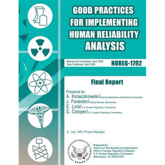 Pre-Owned Good Practices for Implementing Human Reliability Analysis Hra : Final Report