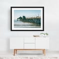 thumbnail image 2 of The Pier in Imperial Beach 02 - Imperial Beach California Photography Ocean Boardwalk Coastal Seaside Water Maritime Black Framed Wall Art Print 5 x 7 inches, 2 of 4