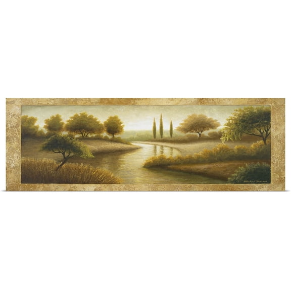 Great BIG Canvas | Rolled Michael Marcon Poster Print entitled Rockford II