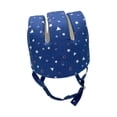 thumbnail image 2 of Casco para bebé, protector para la cabeza para bebé, arneses protectores, cojín suave, sombrero protector para casco de 6 meses a 4 años azul marino 2, 2 of 9