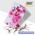 thumbnail image 4 of Cartoon Case for Fire HD 8 (8th Generation 2018 /7th Generation 2017 /6th Generation 2016 Release), Fold Stand Magnetic Leather Protector Wallet Flip Case with Auto Sleep Wake, Pink Cherry Blossom, 4 of 8