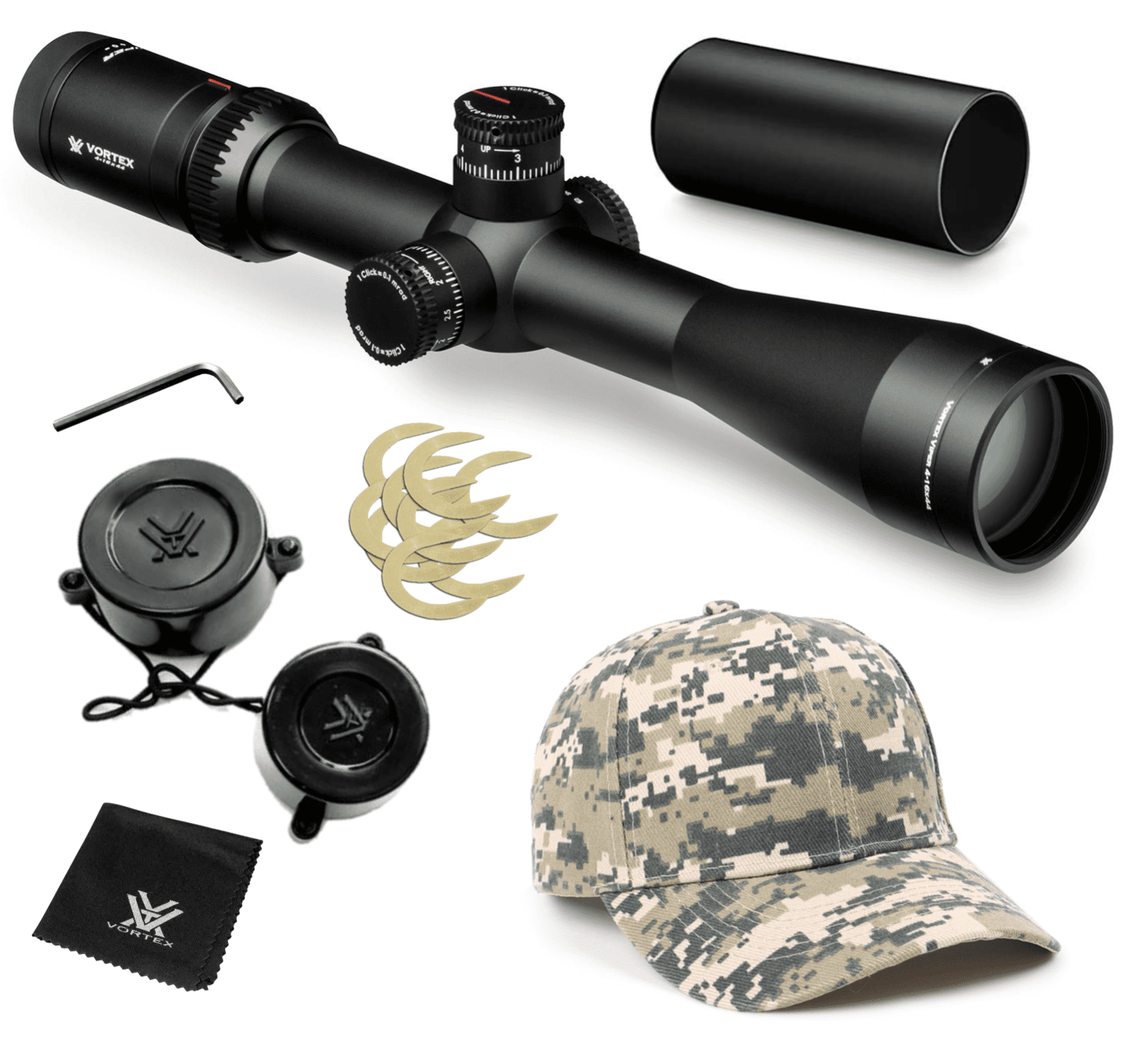 Vortex Optics Viper HST 416x44 SFP VMR1 (MRAD) Reticle, 30 mm Tube