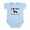 Sky Blue, variant on CafePress - I Love My Golden Retriever Infant Bodysuit - Baby Light Bodysuit, Size Newborn - 24 Months