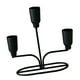 thumbnail image 4 of Candelabro de metal, candelabro, adorno nórdico, candelabro decorativo de hierro. Negro, 4 of 9