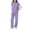 Purple, variant on StSilkitty Boys Girls 2 Piece Outfits Sets Zip up Long Sleeve Stand Collar Sweatshirt and Sweatpants Set Fall Winter Tracksuit Set
