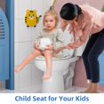 thumbnail image 3 of Asiento de inodoro con asiento para niños pequeños, material GAOMON PP alargado, 3 of 7