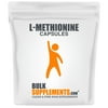 BulkSupplements L-Methionine - Choline Supplements - L Methionine Capsules - Antioxidant Joint Compound Post Cycle Supplements (100 Gelatin Capsules)