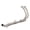 Type a, variant on Motorcycle Exhaust Pipe Systems Front Middle Link Pipe Muffler For CBR500 CB500X CB500F CBR500R 2013-2022