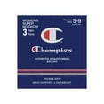 thumbnail image 2 of Champion Women's Super No Show Socks, 3 Pack, 2 of 5