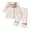 a15-White, variant on yboeqw Toddler Girl Clothes Ruffle Long Sleeve Cute Print Tops and Pants 2PCS Little Girl Winter Outfit Set,Size 12-18 Months