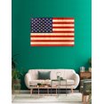 thumbnail image 2 of DECORARTS - American Flag Wall Art. Giclee Canvas Prints for Home Wall Decor 36x24, 2 of 6