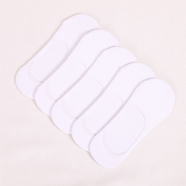 Mens Silicone Non Slip Shallow Mouth Simple Low Top Comfortable Boat Socks