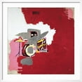 thumbnail image 2 of Art.com Max Roach Giclee Print by Jean-Michel Basquiat, White Frame Wall Art, 29" x 29", 2 of 5