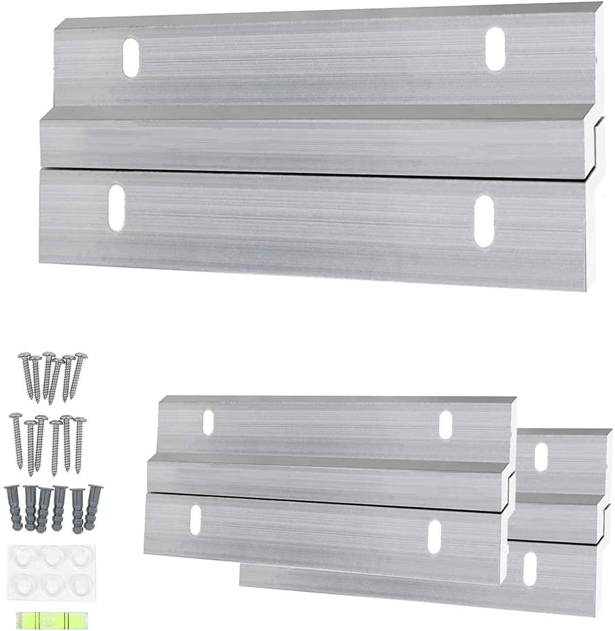 French Cleat, Picture Hanger Kit, 3 Pair, 6 Inch, 50 Lbs Capacity