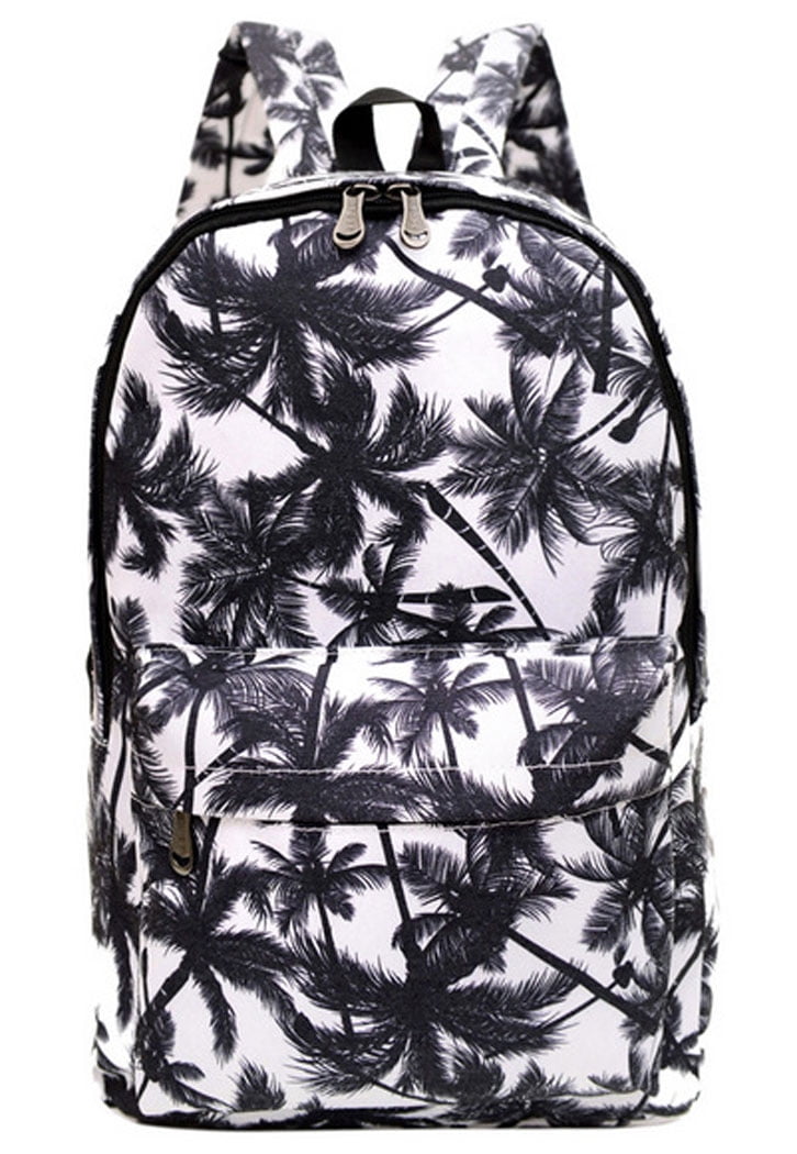 Fashion Canvas Backpack,Coofit Fashion Satchel Travel Handbag Pattern Casual Laptop Backpack Shoulder Bag Rucksack for... by Coofit