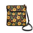 thumbnail image 2 of Kuiaobaty Sunflower Paw Leaf Print Crossbody Bag for Women, Lightweight Casual Vegan Leather Hobo Handbag Crossbody, Waterproof Shoulder Purse with Adjustable Strap for Travel, 2 of 7