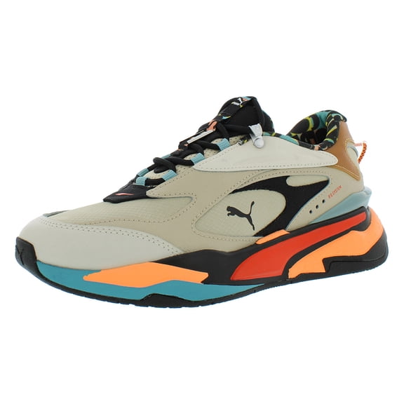 Puma RS Fast Helicopter Cargo Mens Shoes Size 9, Color: Putty/Bamboo/Cherry Tomato
