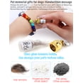 thumbnail image 3 of Pet Memorial Gift, Rainbow Bridge Glass Jar Bracelet, Dog Commemorative Gift, Cat And Dog Urn Memorial Gift For Women And Men Who Lost Pets, Pet Memorial, 3 of 7
