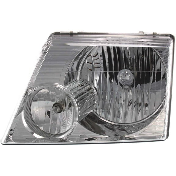 Headlight Compatible With 2002-2005 Ford Explorer Left Driver Halogen With bulb(s)