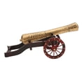 thumbnail image 1 of Cannon Props Model, Vintage Design Small Cute Retro Model Comfortable Texture Red Wheel Iron Material  for Bookshelves for Tables, 1 of 8